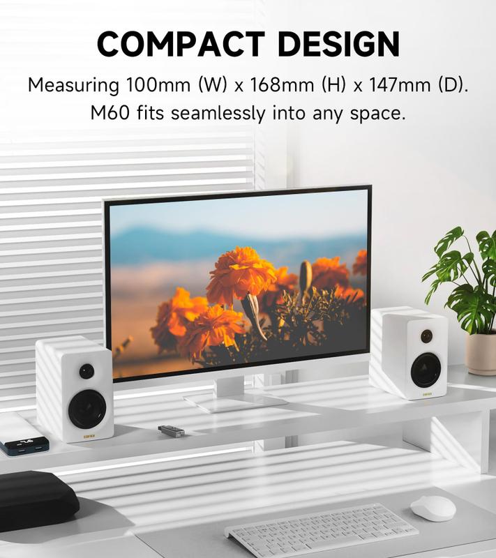 EDIFIER M60 ホワイト e5c424cc8c439475ef204a14832103